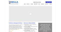 Desktop Screenshot of bellasolutions.com